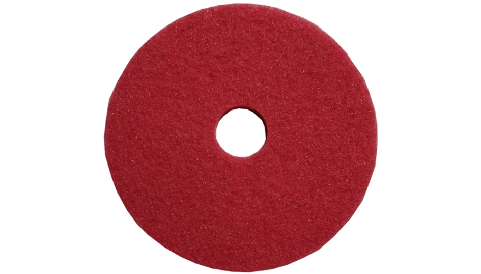 Vloerpad 3M standaard Rood, 20 inch (eenmalig)