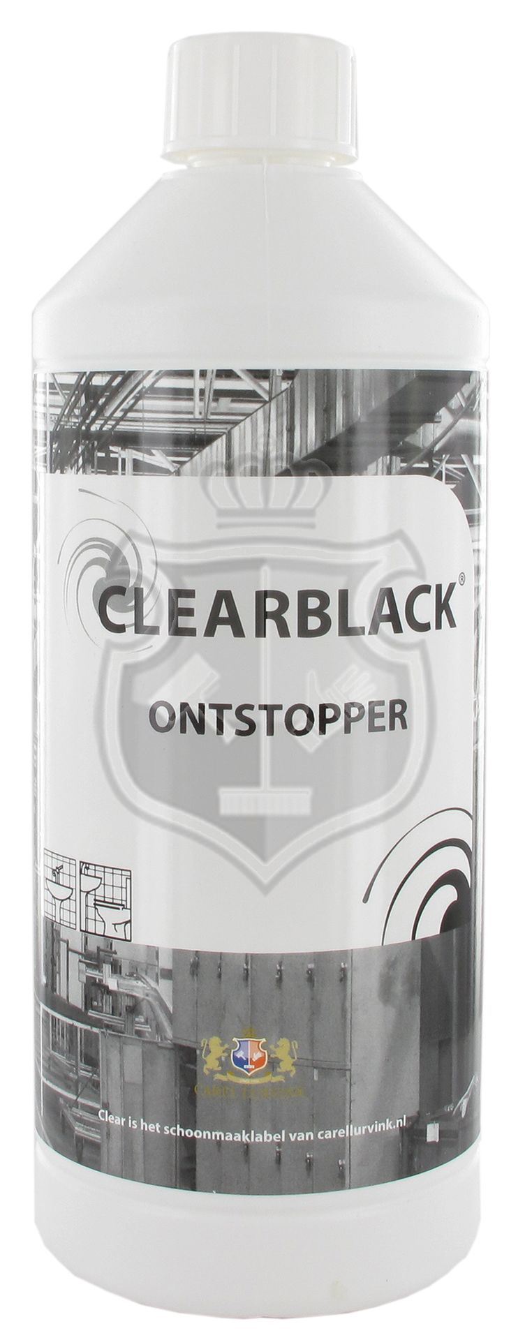 ClearBlack vloeibare ontstopper