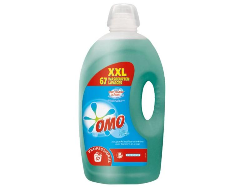 Omo wasmiddel clean active wit