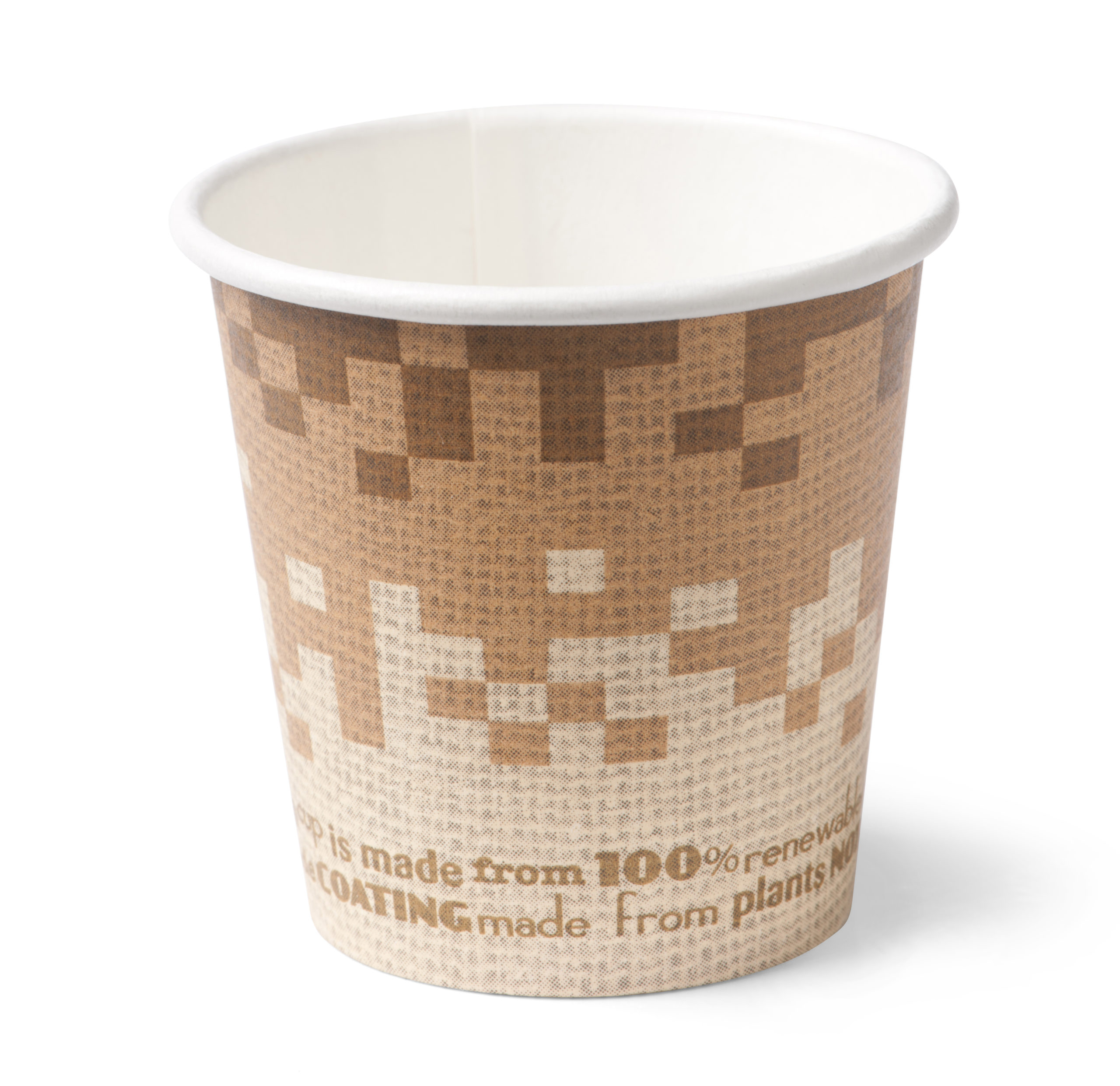 biodore retro verde koffiebekers karton 100ml biologische hot cup scaled