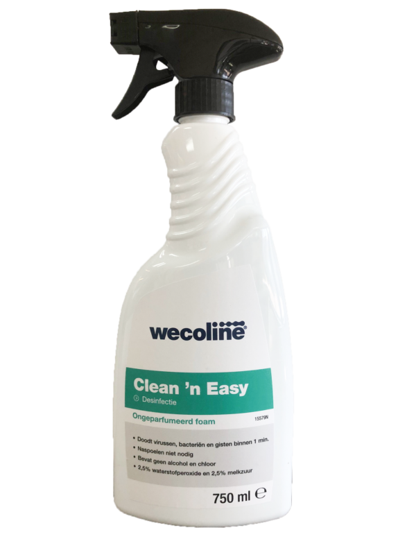 Clean 'n Easy, virus Desinfectie Foam Spray 750ml - Fayon