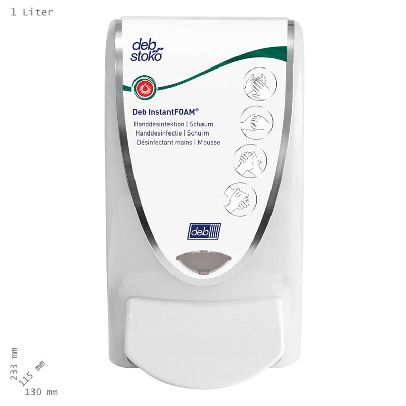 deb stoko instantfoam 1 liter handdesinfectie dispenser