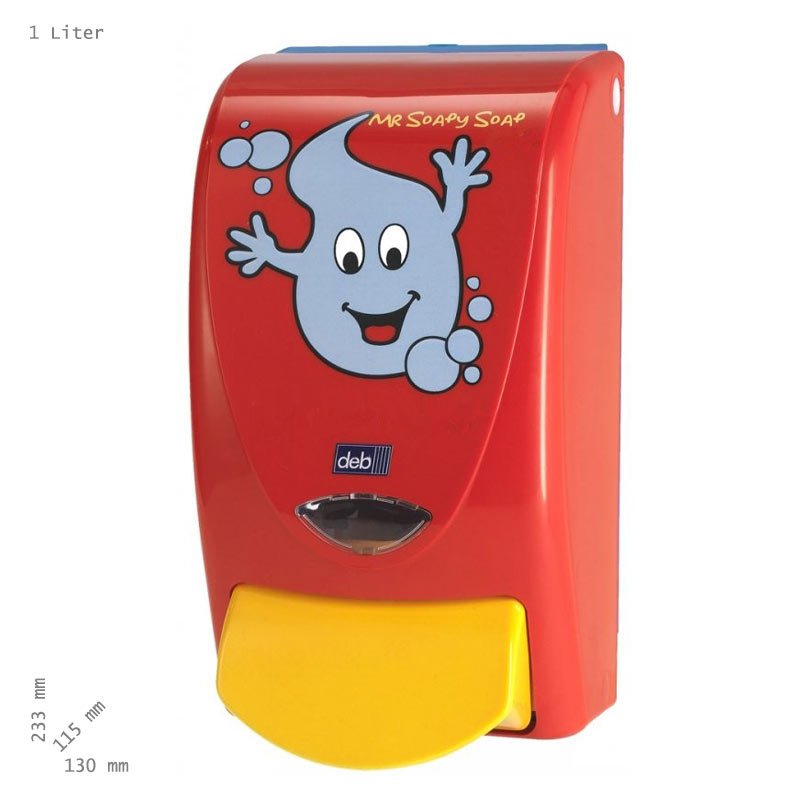 deb stoko mr soapy soap 1 liter dispenser