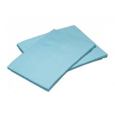 dental towel blauw 2