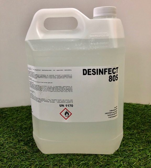 Desinfectie 80S kant en klaar, 5 liter – Fayon