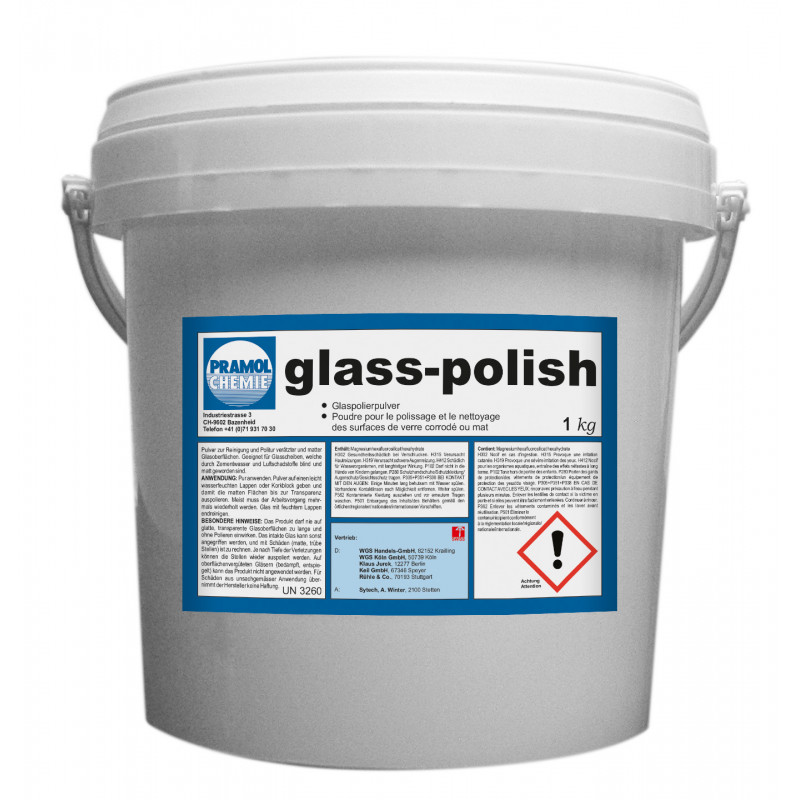 Glass-Polish, Glas Polijsten, 1kilo - Pramol - Fayon