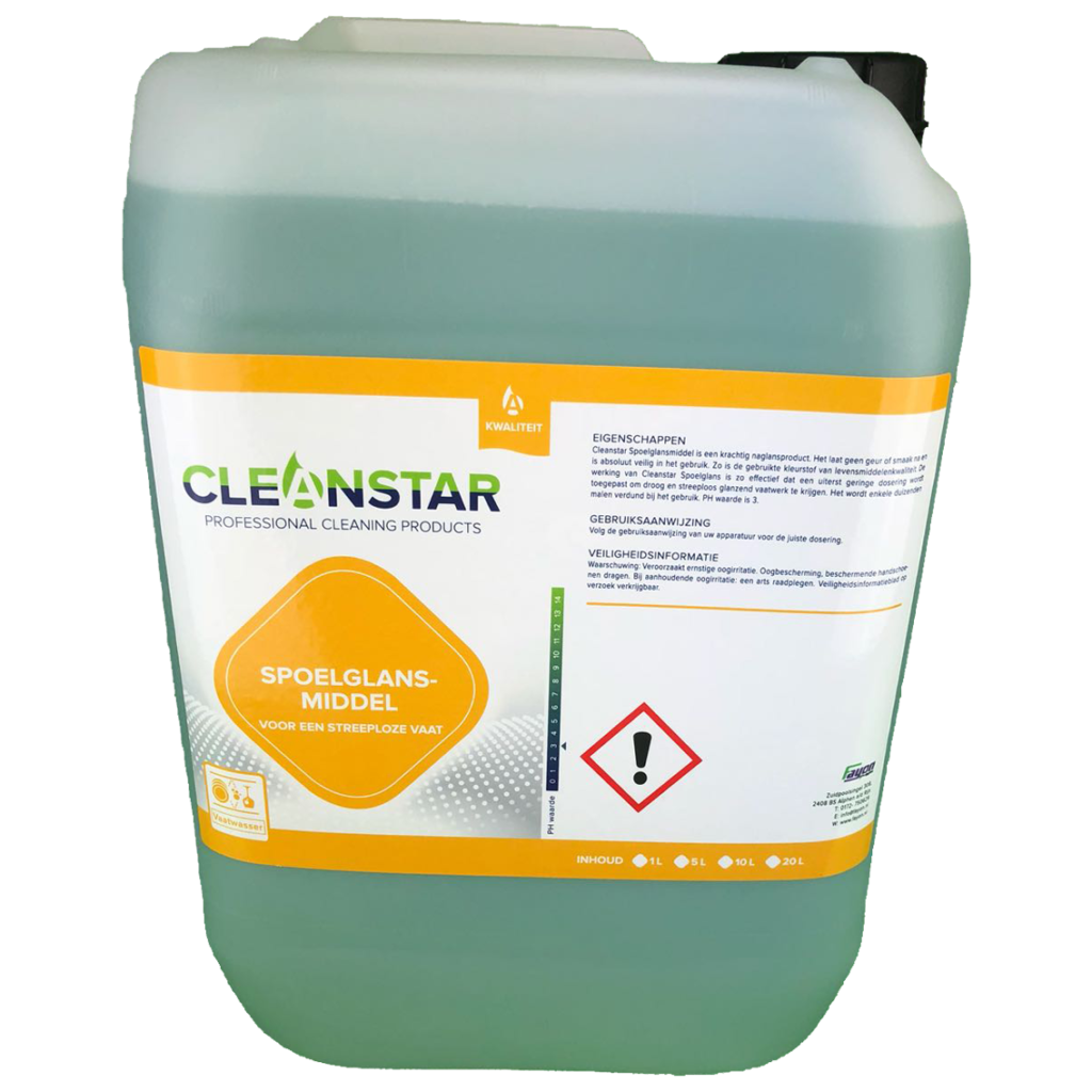 Cleanstar Spoelglansmiddel K3 - 10 liter – Fayon