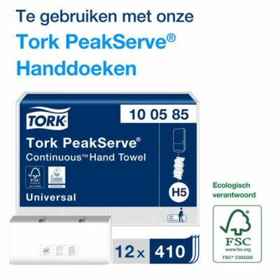 Tork PeakServe® Mini Continu™ Handdoek Dispenser – Fayon