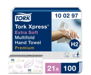 Tork Xpress® Extra Zachte Multifold Handdoek, 2-lgs-Fayon
