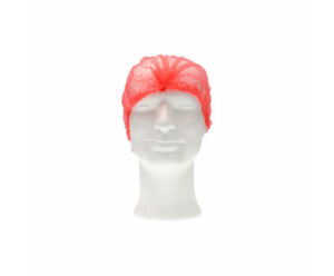 Haarnet Bouffant Cap rood 58 cm - Fayon